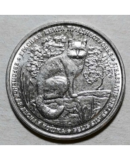 Приднестровье 1 рубль 2020 Кошка UNC. арт. 4944