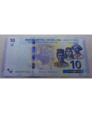 Боливия 10 боливиано 2018 UNC