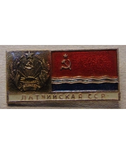 Значок Латвийская ССР
