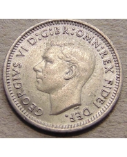 Австралия  3 пенса 1951 