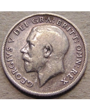 Великобритания 6 пенсов 1914 Ag