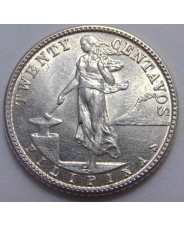 Филиппины 20 сентаво 1944  UNC Ag