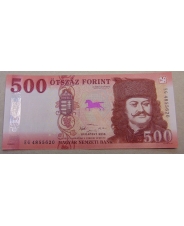 Венгрия 500 форинтов 2018 UNC