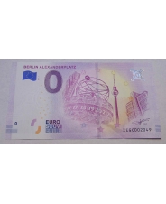 Германия 0 евро 2019 Часы на Александрплатц в Берлине UNC