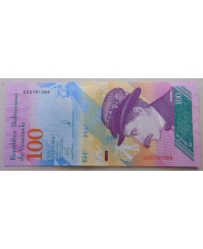 Венесуэла 100 боливар 2018 UNC