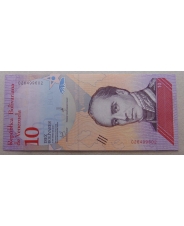 Венесуэла 10 боливар 2018 UNC
