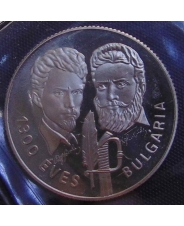 Венгрия 100 форинтов 1981 1300 лет Болгарии proof