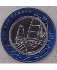 Германия 10 евро 2021 На воде A UNC арт.1774 