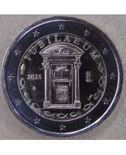 Италия 2 евро 2025 Юбилейный год UNC. арт. 5238