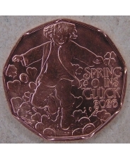 Австрия 5 евро 2026 Новый год. Прыжок в счастье UNC. арт. 5590