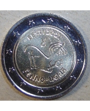 Эстония 2 евро 2021 Финно-Угорские народы UNC арт. 1261