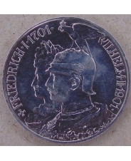 Германия. Пруссия 2 марки 1901 200-летие королевству Пруссия. арт. 3290-00012