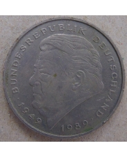 Германия .ФРГ 2 марки 1992 Франц Йозеф Штраусс. арт. 4450-25000