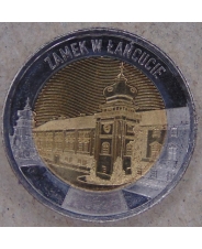 Польша 5 злотых 2024 Ланьцутский замок UNC. арт. 5192