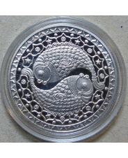 Беларусь 1 рубль 2009 Рыбы UNC 