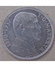 Чехословакия 20 крон 1937 Смерть президента Масарика. арт. 3394-00011