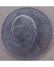 Великобритания 1 крона 1965 Черчиль. арт. 3182