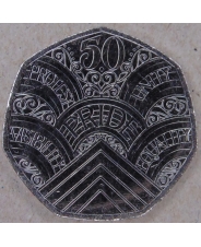 Великобритания 50 пенсов 2022 50 лет Pride. 50 Years of Pride UNC арт. 3581