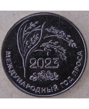 Приднестровье 25 рублей 2023 Международный год проса UNC арт. 3723