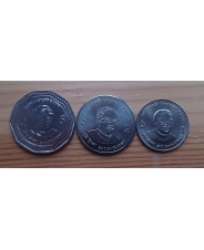 Бангладеш. Набор 1, 2, 5 така. 2010-2012. UNC