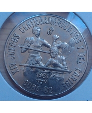 Куба  1 песо 1981 UNC Бокс