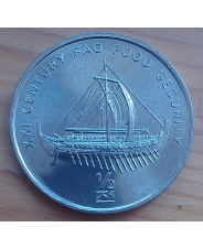 Северная Корея  0,5 чон 2002 год FAO Лодка UNC