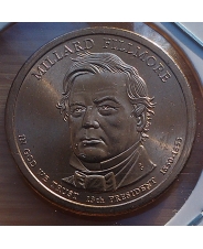 США 1 доллар  2010 года 13-й Миллард Филлмор