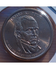 США 1 доллар 2009 года 11-й  Джеймс Полк