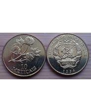 Мозамбик 10 метикаль 1994 UNC