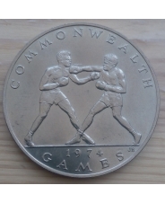 Самоа 1974 год  1 тала Бокс X Игры Содружества KM#18