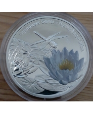 Беларусь. 10 рублей. 2012. Кувшинка белая Ag