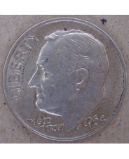 США 1 дайм 1964. арт.  3222-00011