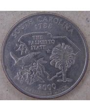 США  25 центов 2000 South California. Южная Калифорния. D  . арт. 4503-25000