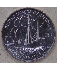 США 25 центов 2026 Мэйфлауэрское соглашение. 250 лет Независимости. D. UNC. арт. 5614