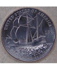 США 25 центов 2026 Мэйфлауэрское соглашение. 250 лет Независимости. P. UNC. арт. 5615