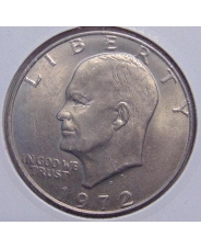 США 1 доллар 1972 Эйзенхауэр / Лунный 