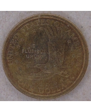США 1 доллар 2000 Сакагавея. Парящий орел. D. арт. 2543