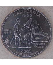 США 25 центов 2005 Калифорния. California P UNC арт. 2491