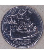 Канада 25 центов 1999 Май. арт. 3558