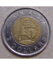 Канада 2 доллара 2011 Тайга. Охрана природы. арт. 0743