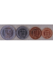 Венесуэла набор 1,5, 10, 25 сентимо 2009 UNC арт. 2047