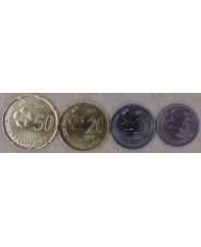 Малайзия 5, 10, 20, 50 сен 2024 UNC. арт. 5251