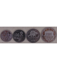 Узбекистан набор 50, 100, 200, 500 сум 2018 UNC. арт. 1555