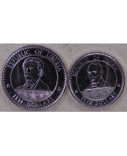 Либерия 5 и 10 долларов 2022 UNC. Новый вид. арт. 3825