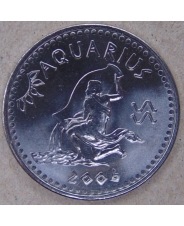 Сомалиленд 10 шиллингов 2006 Водолей UNC арт. 1065