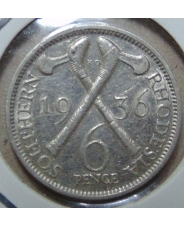Южная Родезия 6 пенсов 1936
