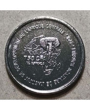 Камерун 750 франков КФА 2005 Пигмеи UNC