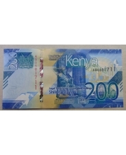 Кения 200 шиллингов 2019 UNC