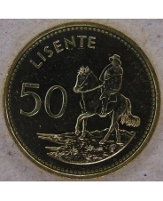 Лесото 50 лисенте 2018 UNC арт. 3649
