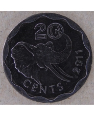 Свазиленд 20 Центов 2011 UNC арт. 1811